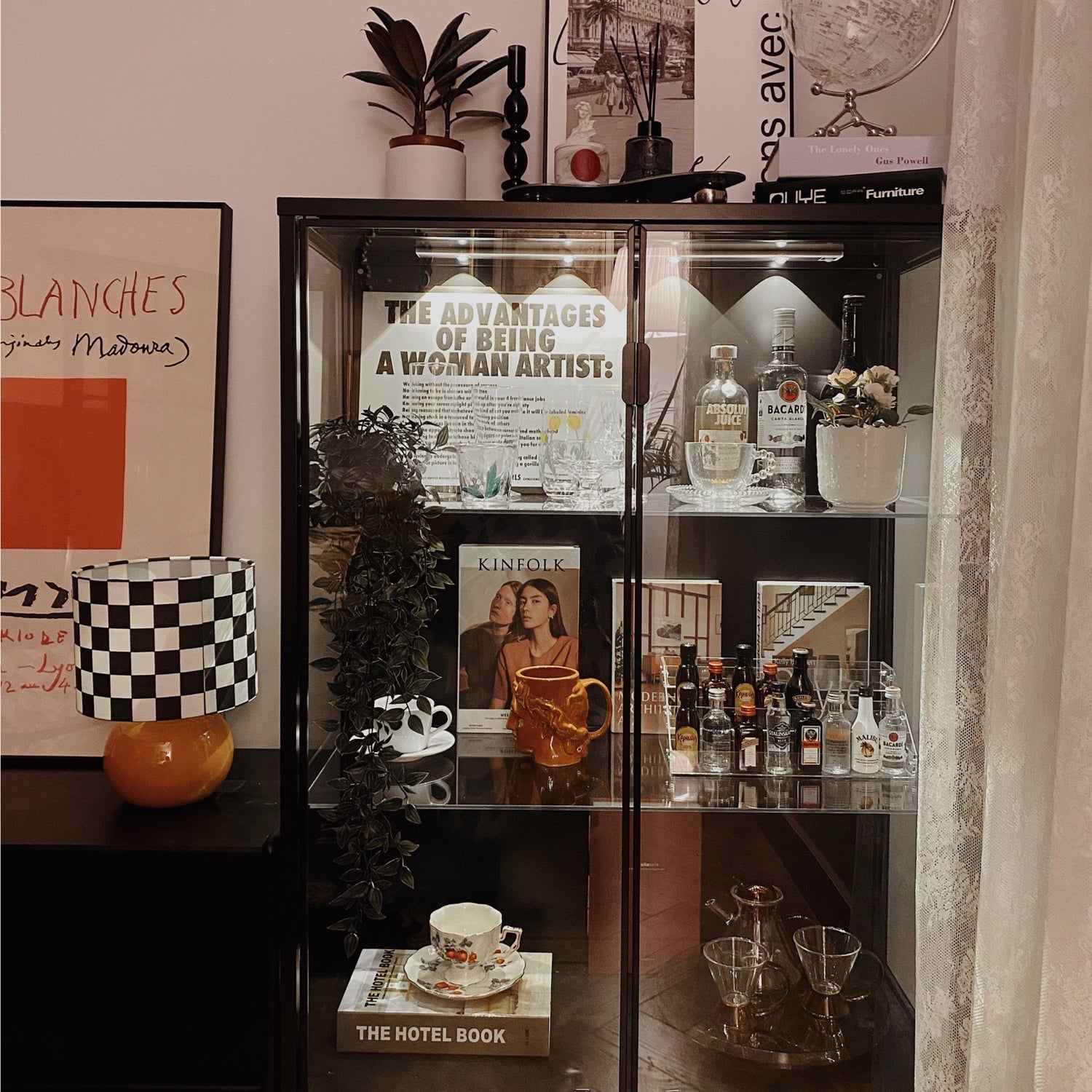 Checkerboard Table Lamp - Lumpaz