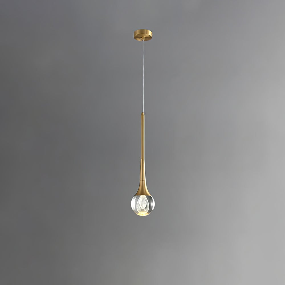 Teardrop Crystal Pendant Light - Lumpaz
