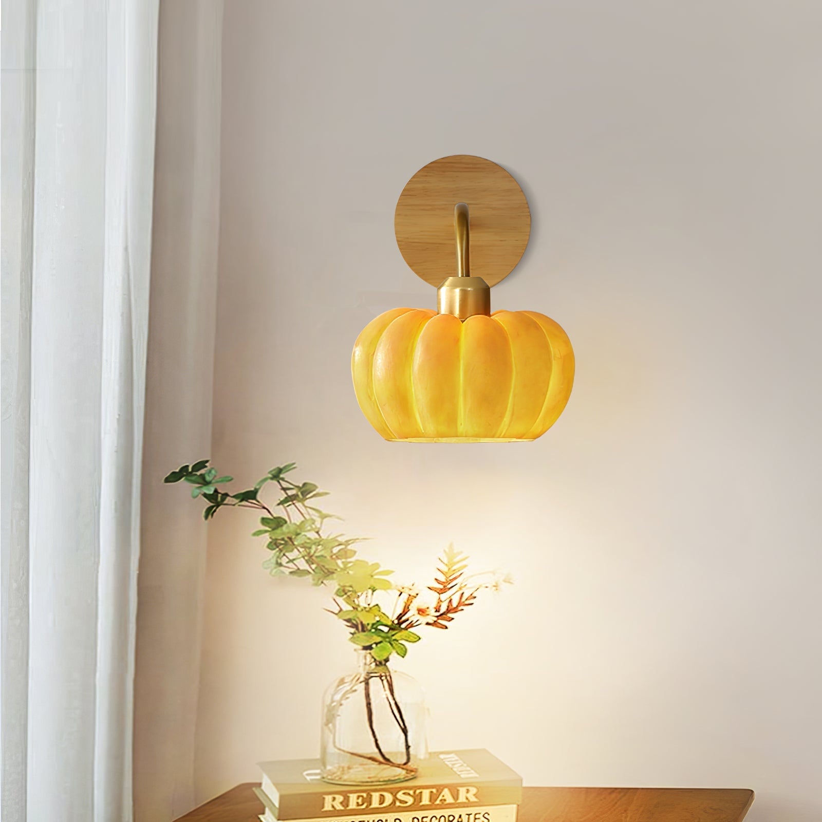 Pumpkin Wall Lamp - Lumpaz
