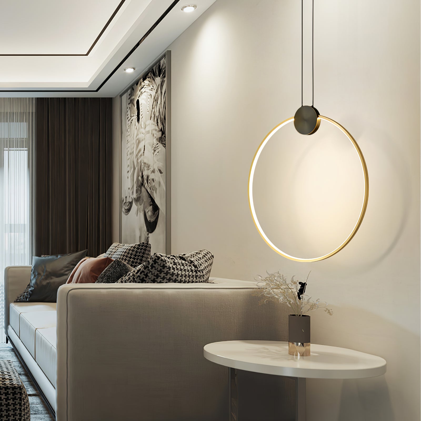Ring Hanging Pendant Light - Lumpaz