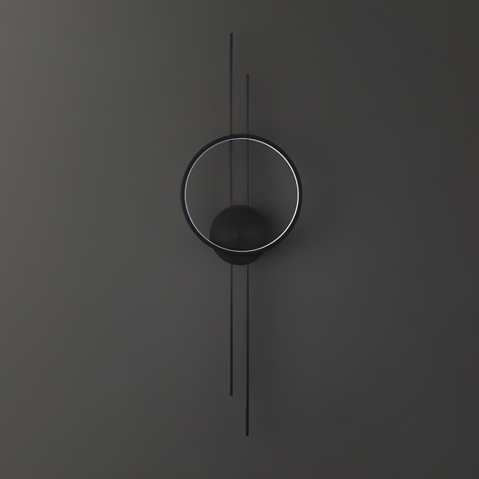 Circle And Line Wall Lamp - Lumpaz