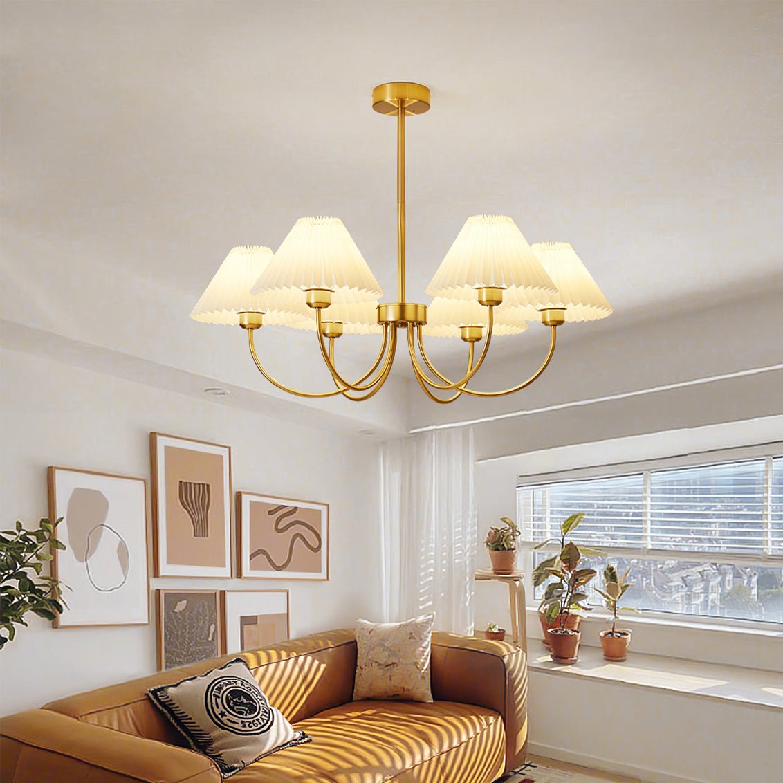 Shaded Chandelier - Lumpaz