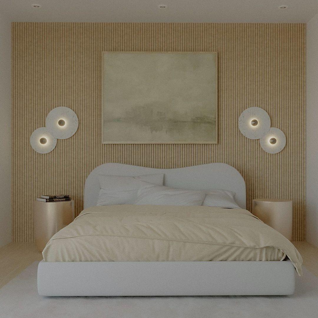 Round Alabaster Combination Wall Lamp - Lumpaz