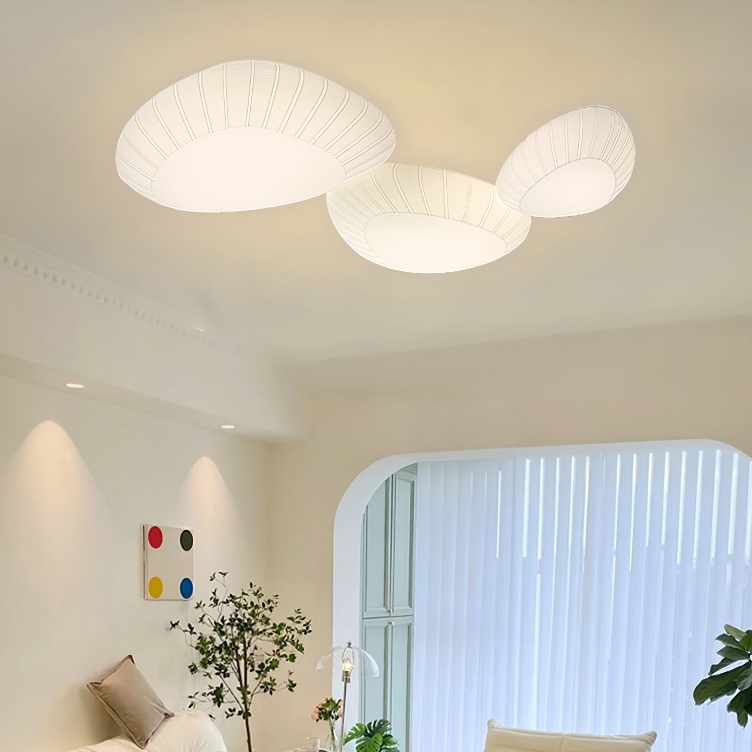 Cobblestone Ceiling Lamp - Lumpaz