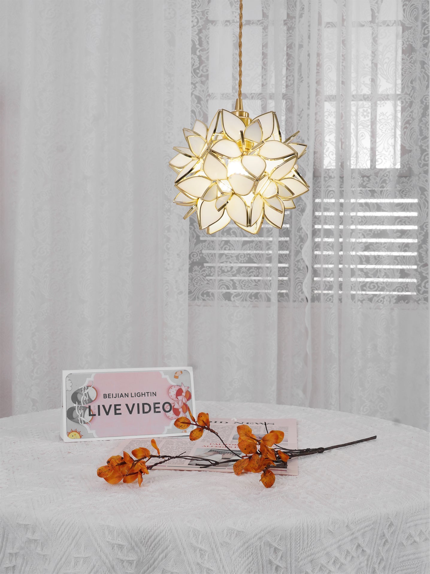 Capiz Pendant Lamp - Lumpaz
