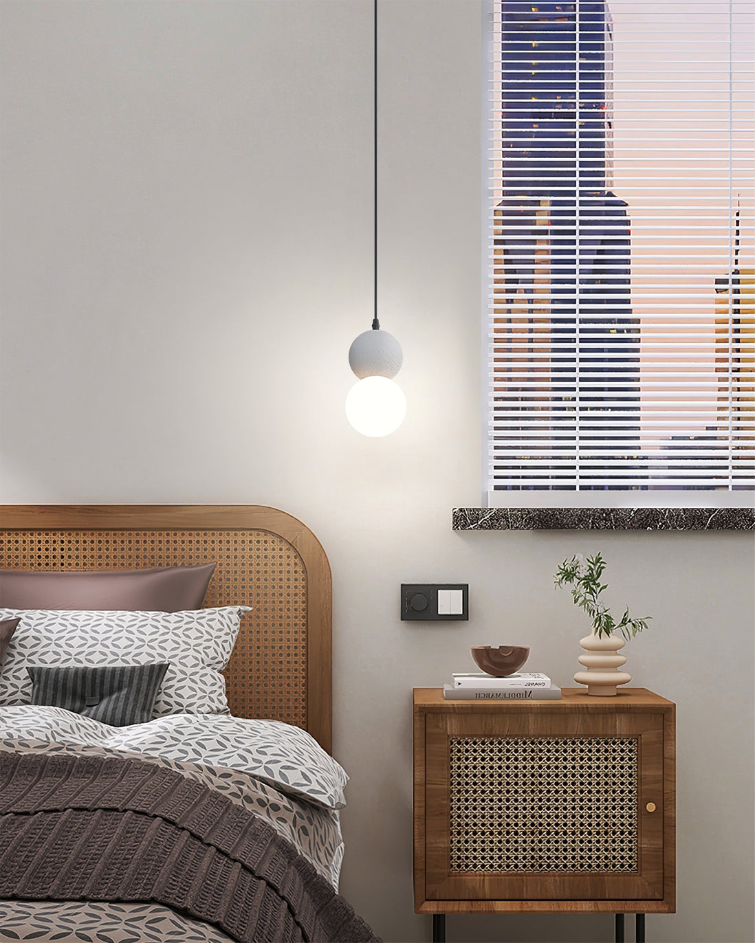 Ball Terrazzo Pendant Lamp - Lumpaz