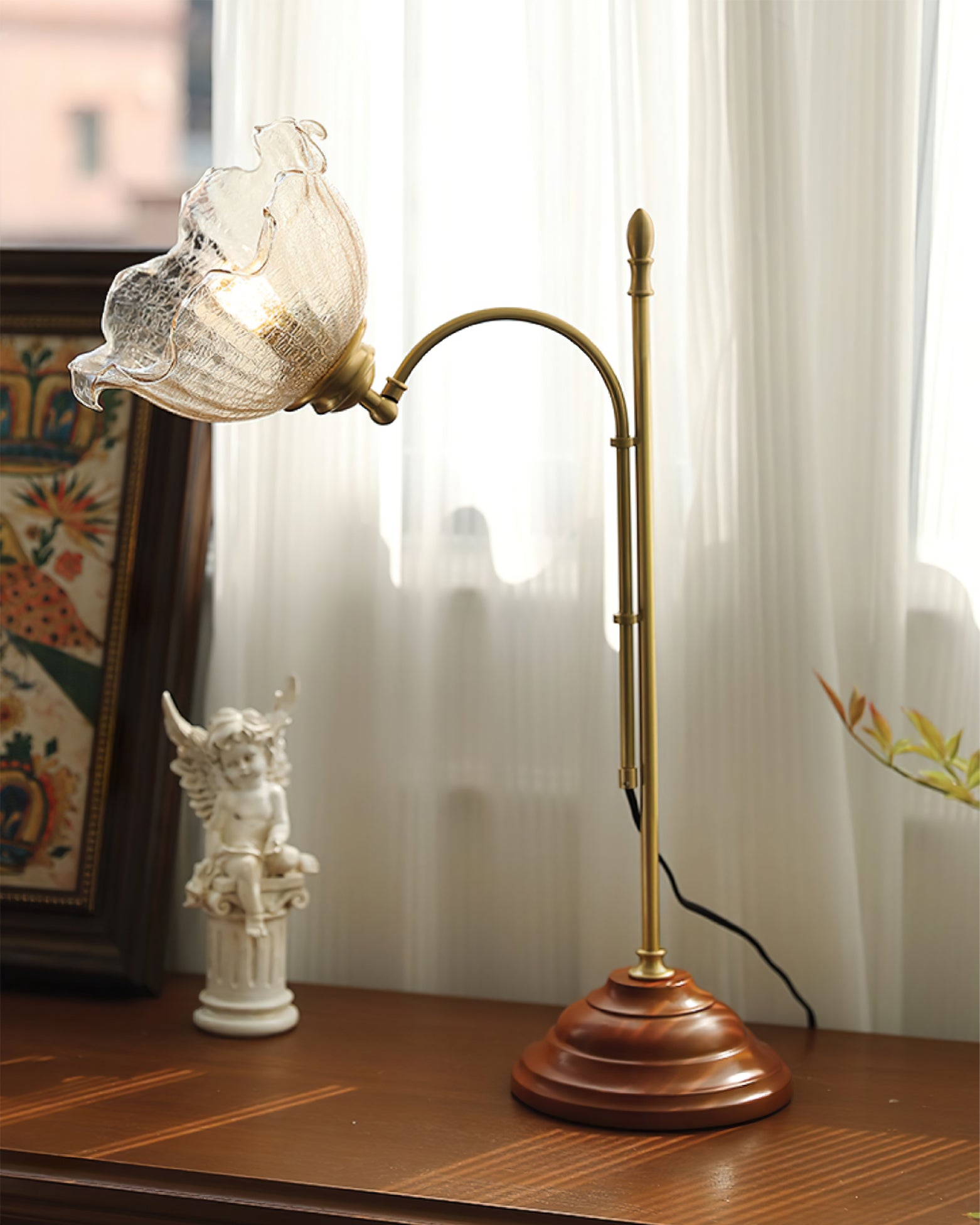 Vintage Textured Table Lamp - Lumpaz