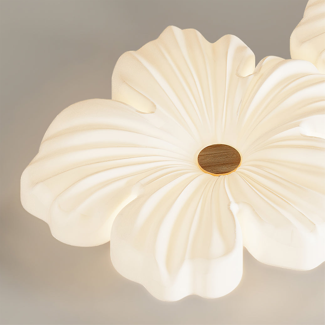 Cream Flower Ceiling Lamp - Lumpaz