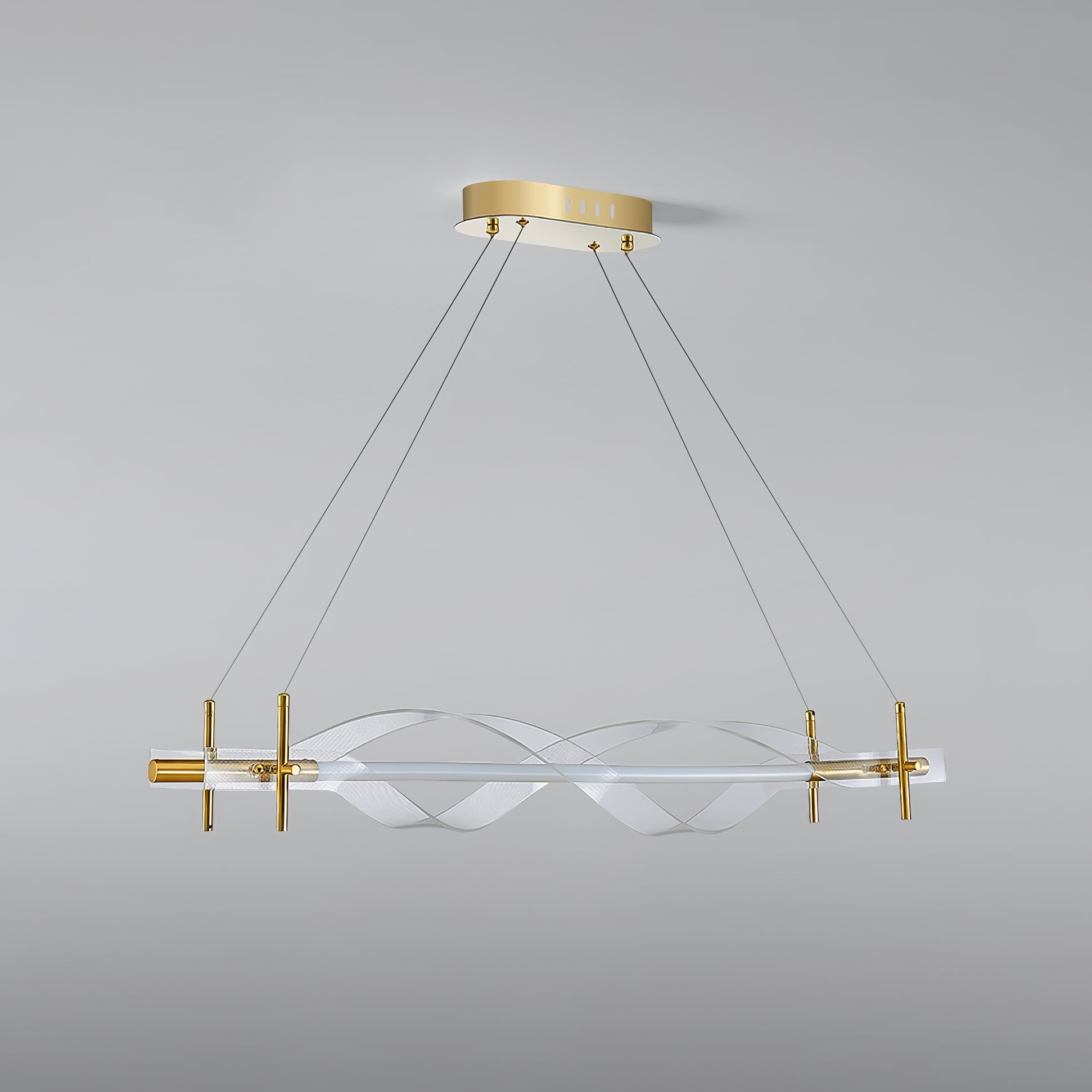 Morae Acrylic Chandelier - Lumpaz