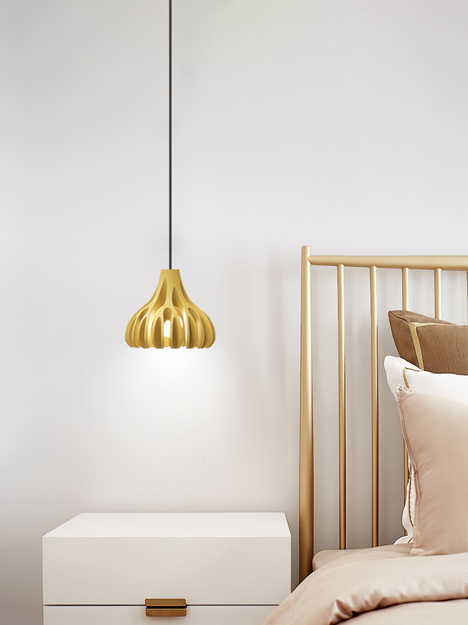 Coral Resin Pendant Lamp - Lumpaz