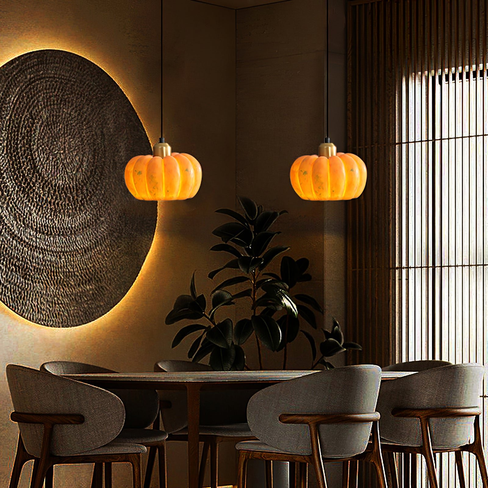 Pumpkin Pendant Lamp - Lumpaz