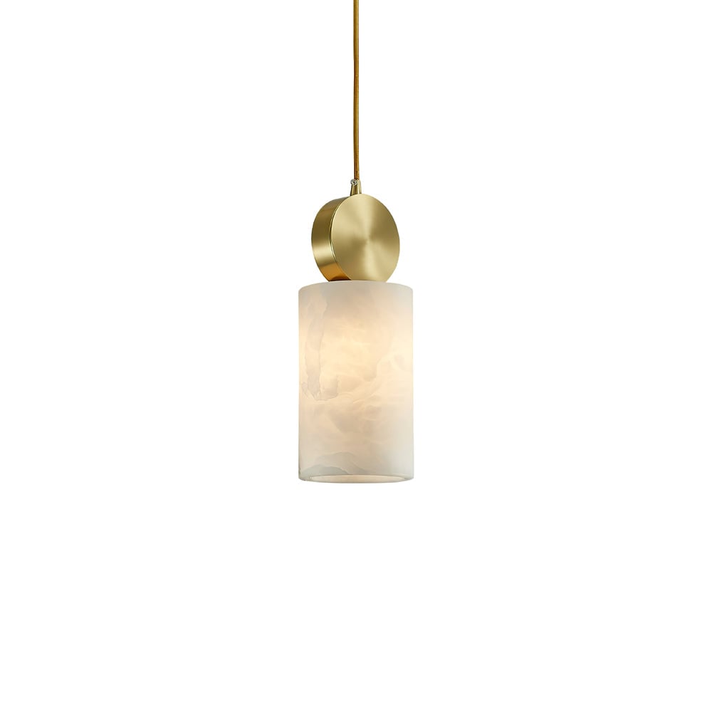 Etruscan Alabaster Pendant Light - Lumpaz