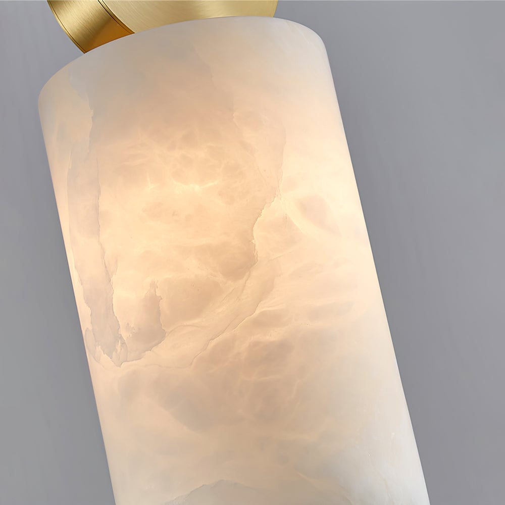 Etruscan Alabaster Pendant Light - Lumpaz