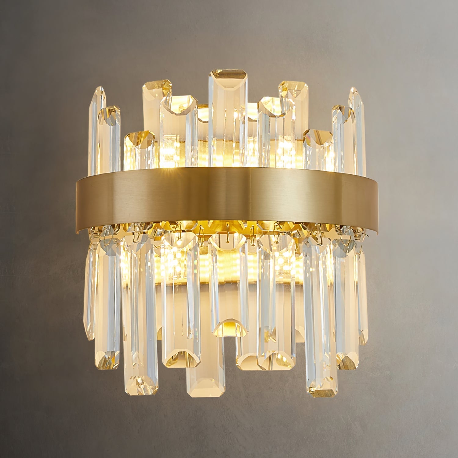 Crystal Statement Wall Lamp - Lumpaz