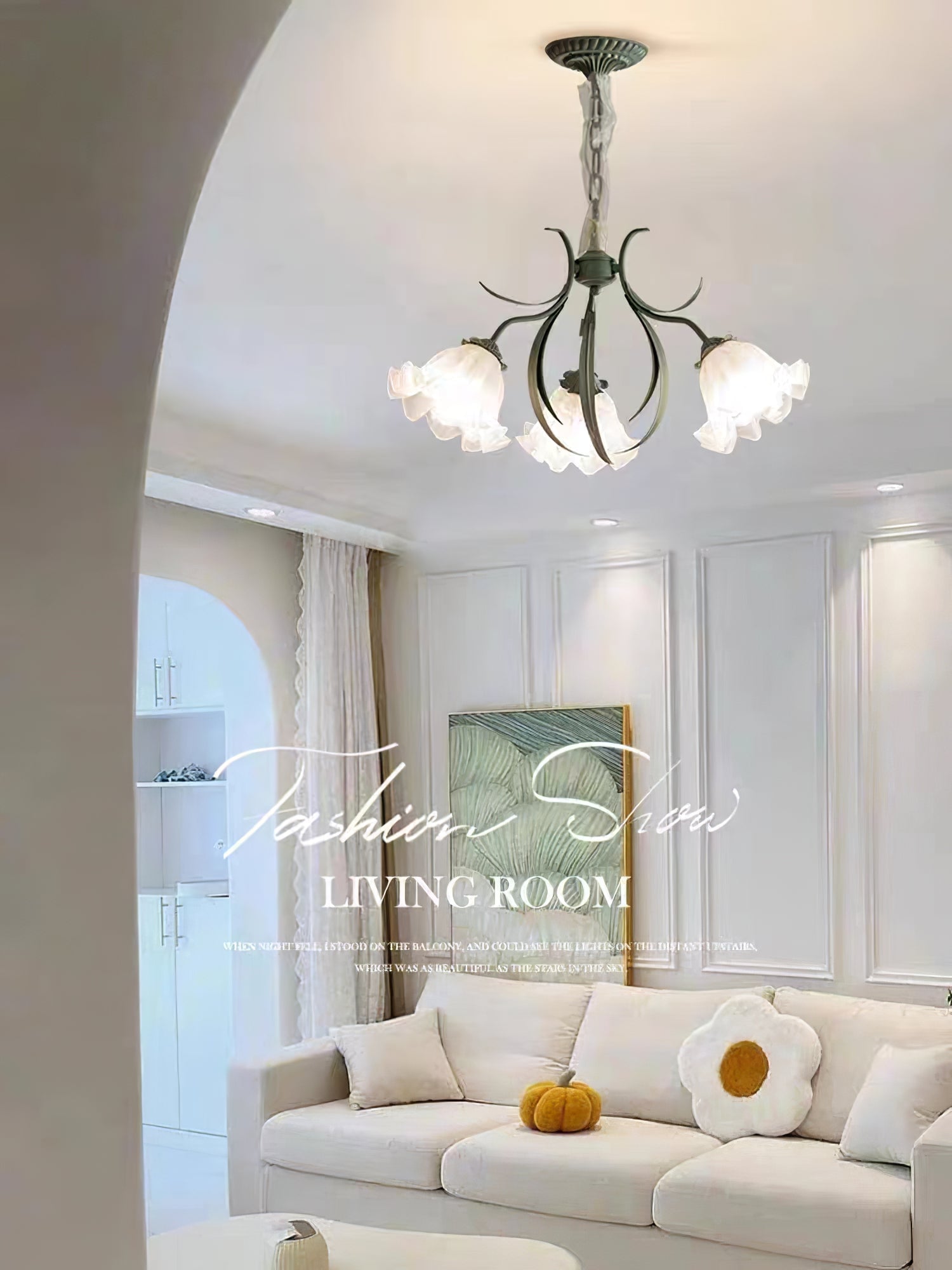 Tole Chandelier - Lumpaz