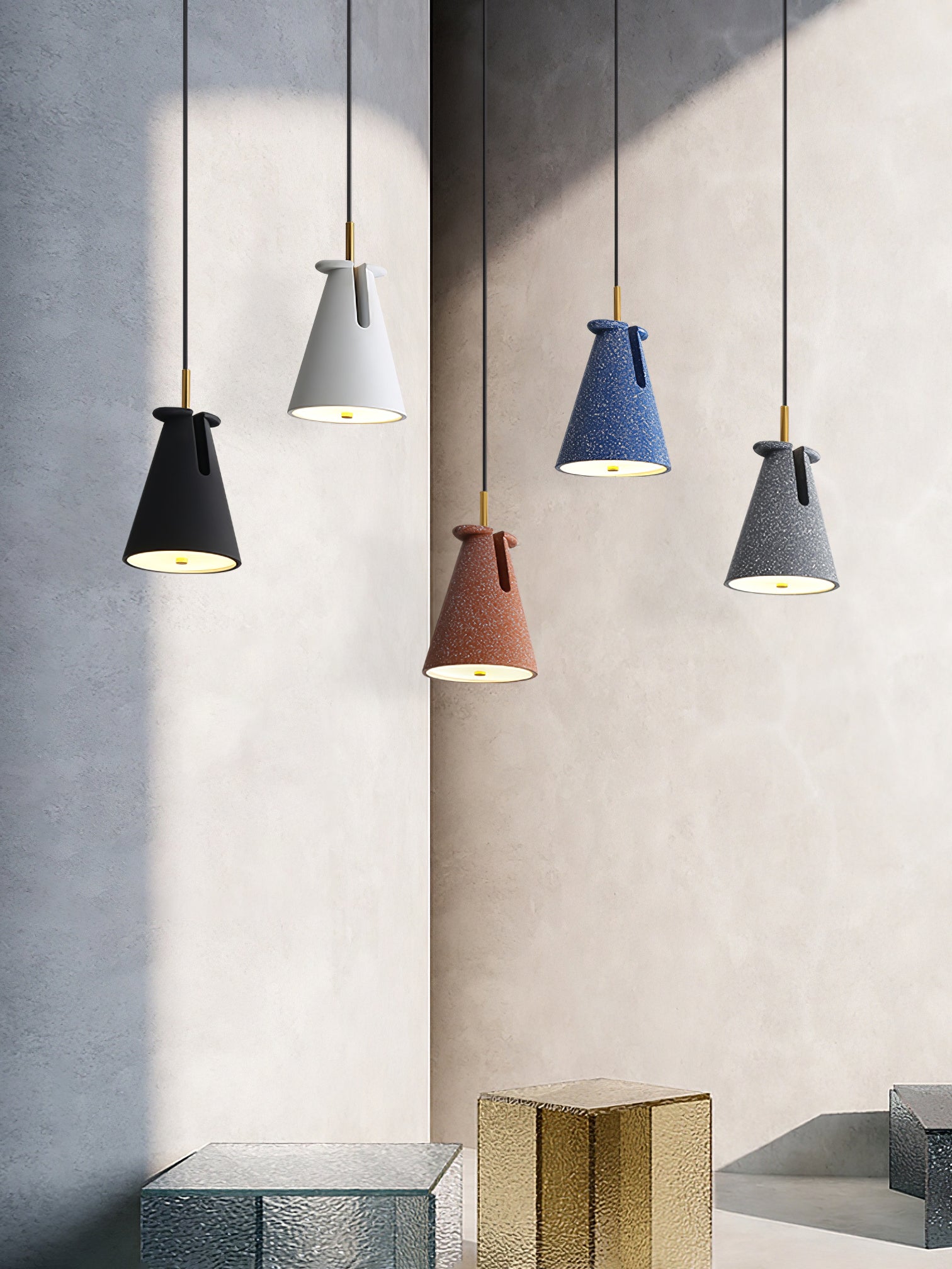 Kettle Resin Pendant Lamp - Lumpaz