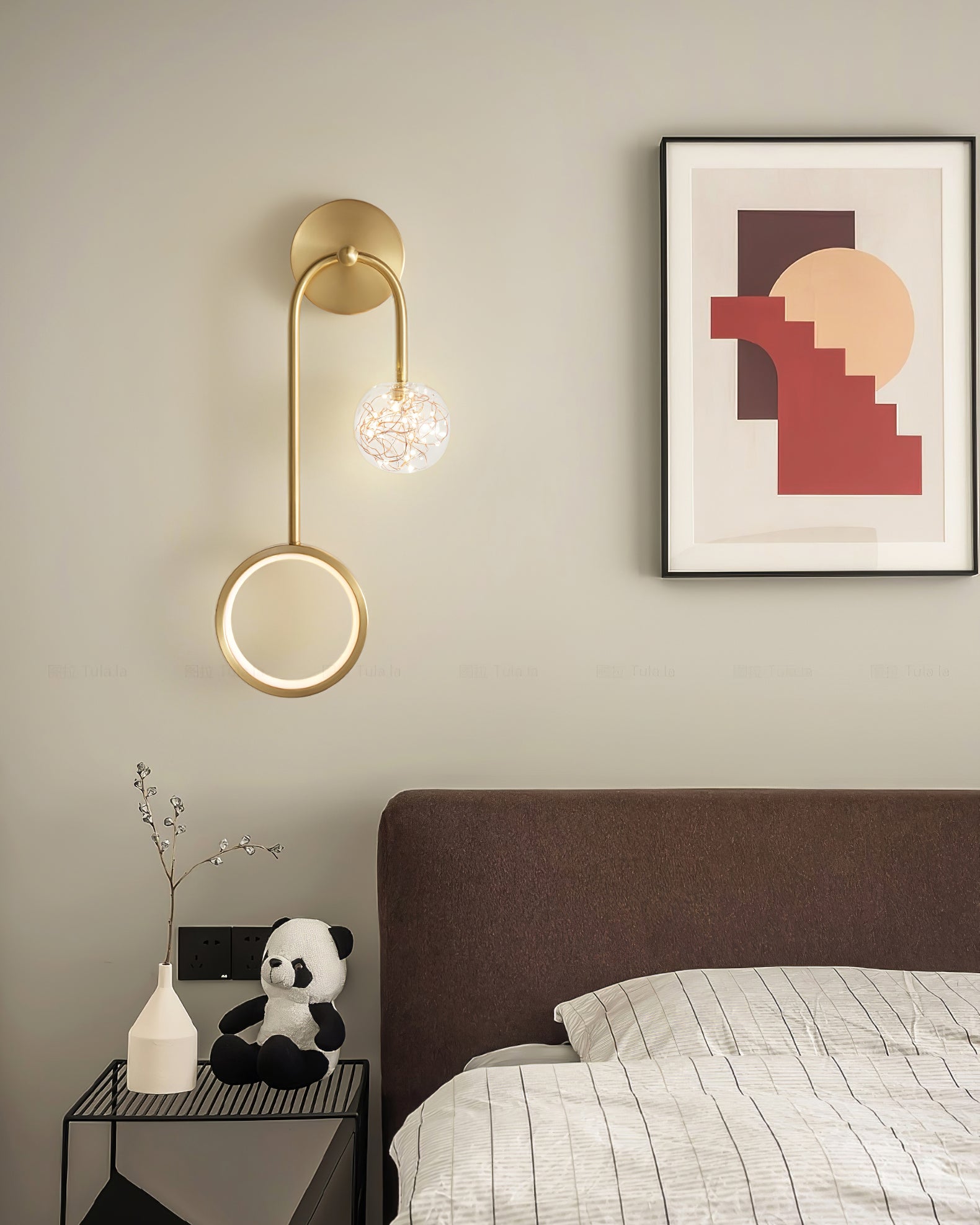 Gypsophila Wall Lamp - Lumpaz
