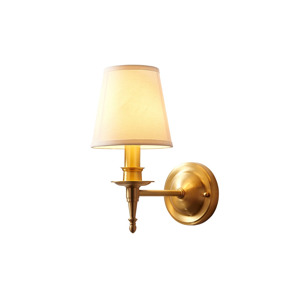 Antique Brass Wall Lamp - Lumpaz