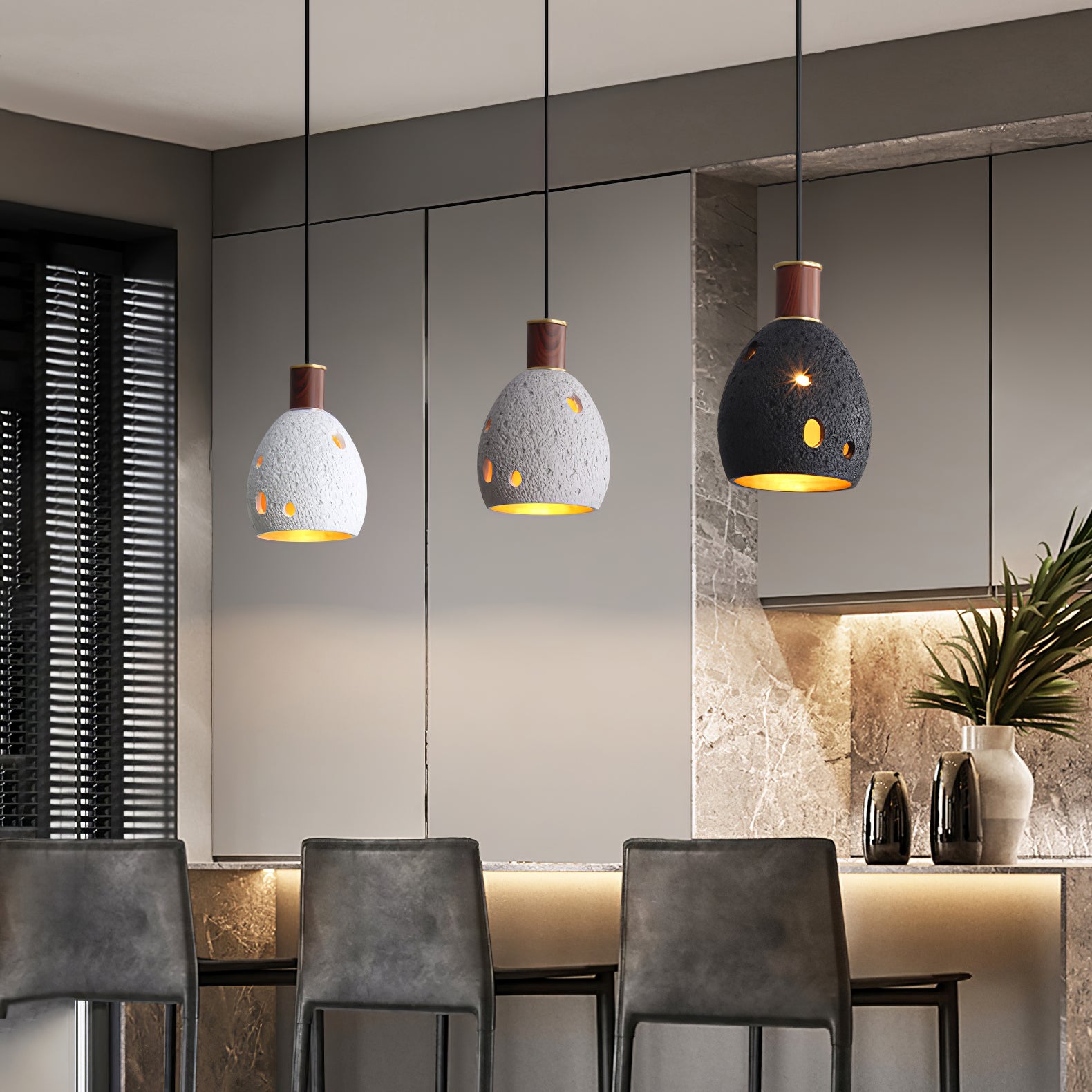 Honeycomb Pendant Lamp - Lumpaz