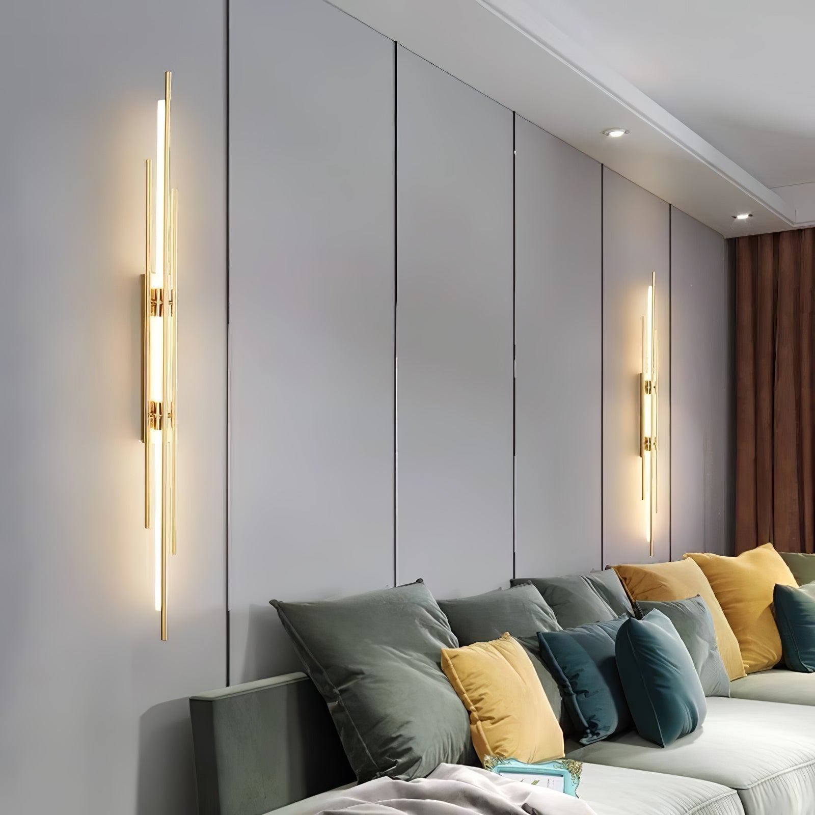 Brass Line Wall Lamp - Lumpaz