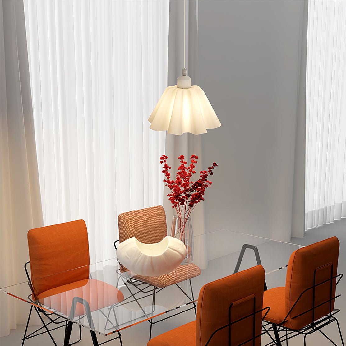 Danish Pleated Pendant Lamp - Lumpaz
