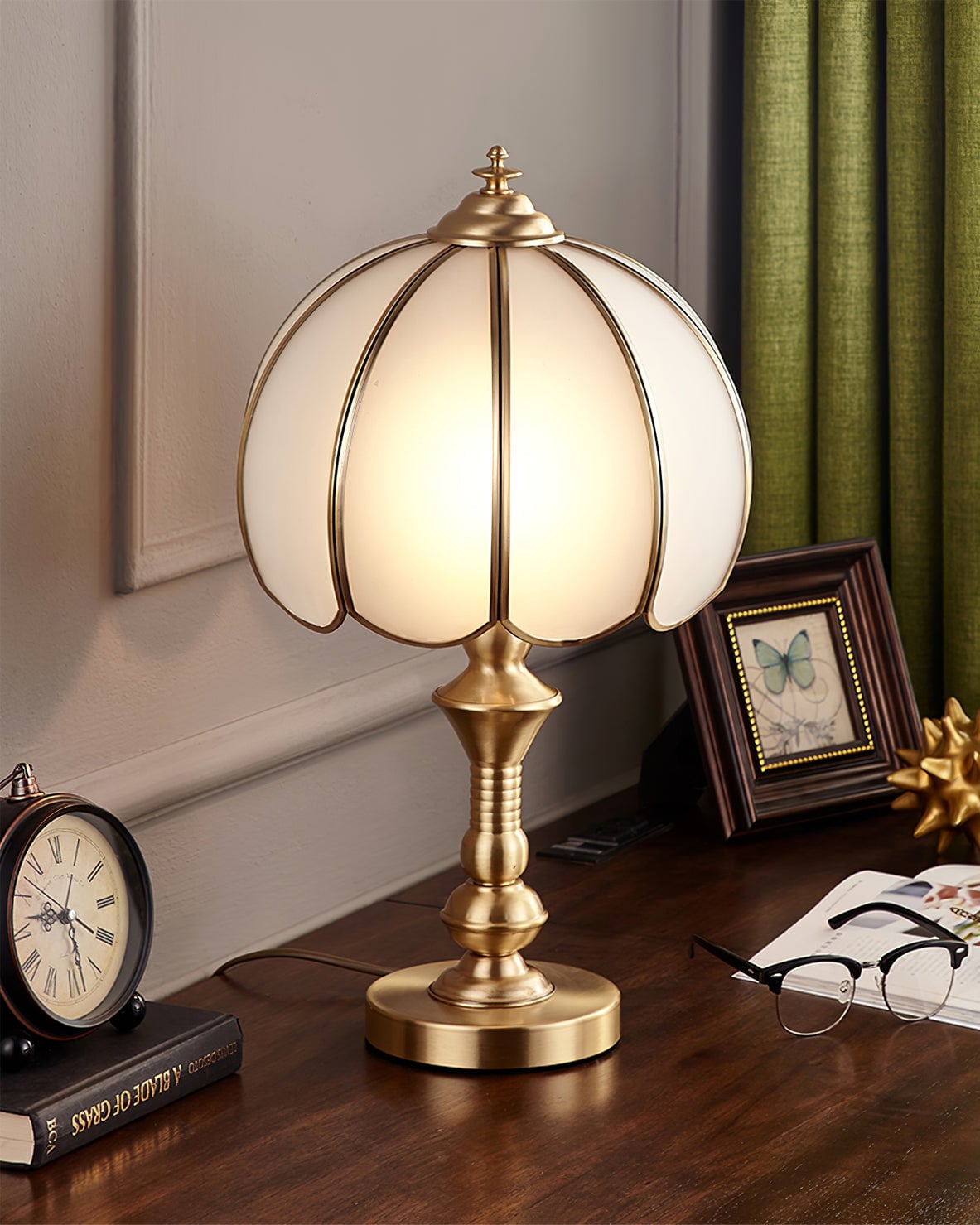 Tomyeus Brass Table Lamp - Lumpaz