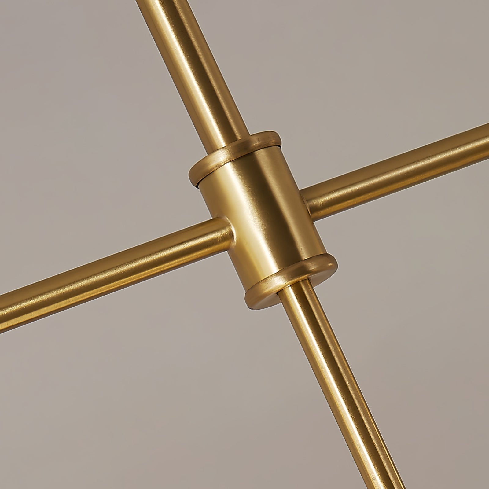 Brass Globe Chandelier - Lumpaz