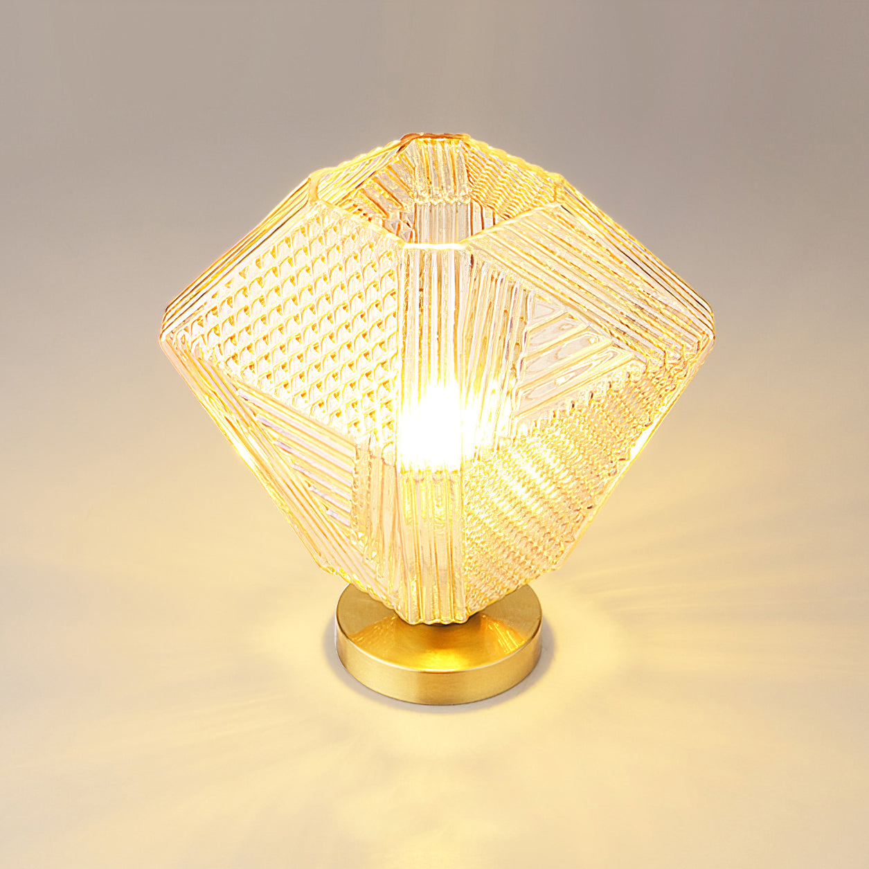 Diamond Cut Art Deco Ceiling Light - Lumpaz