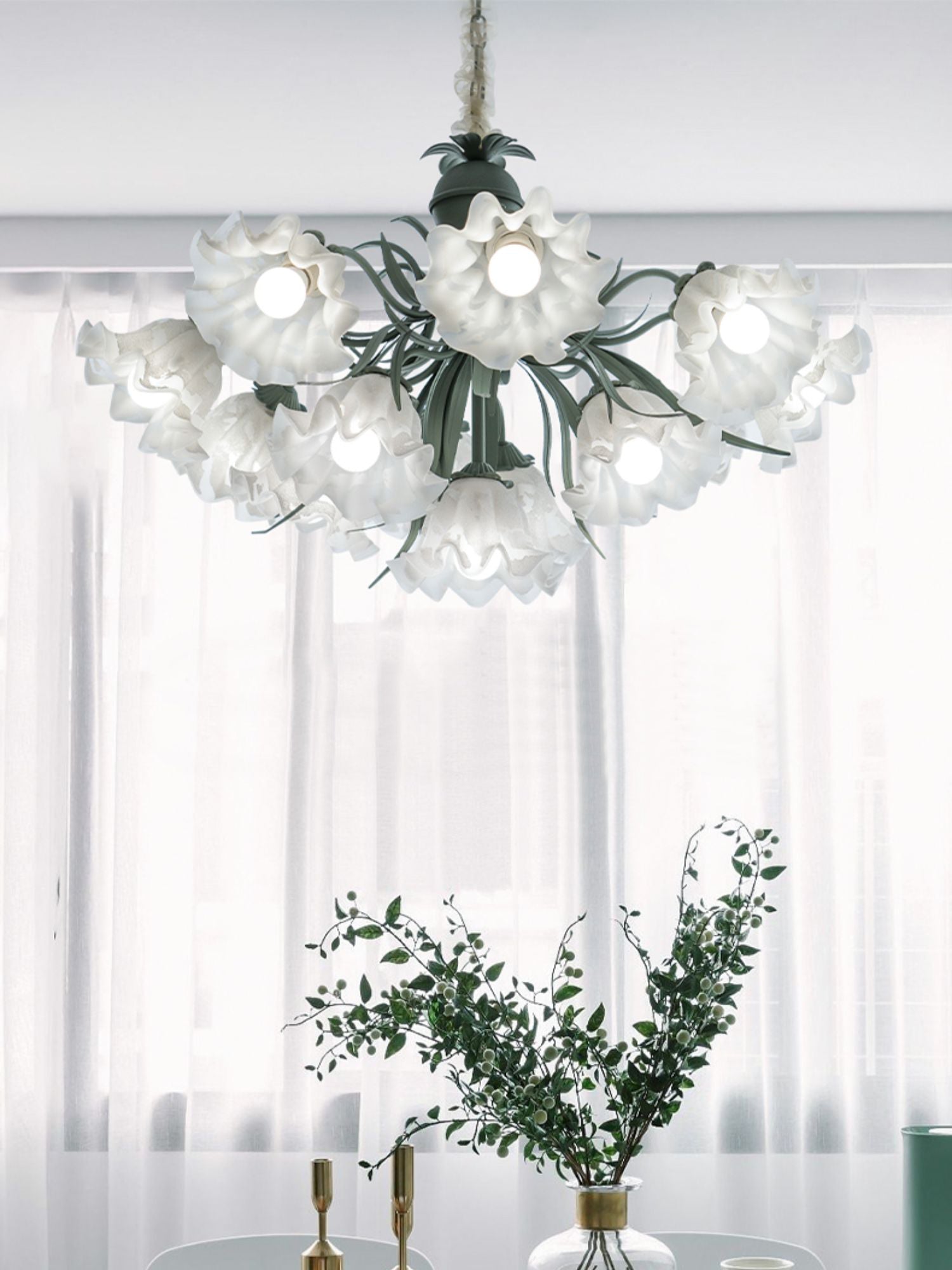 Tole Chandelier - Lumpaz
