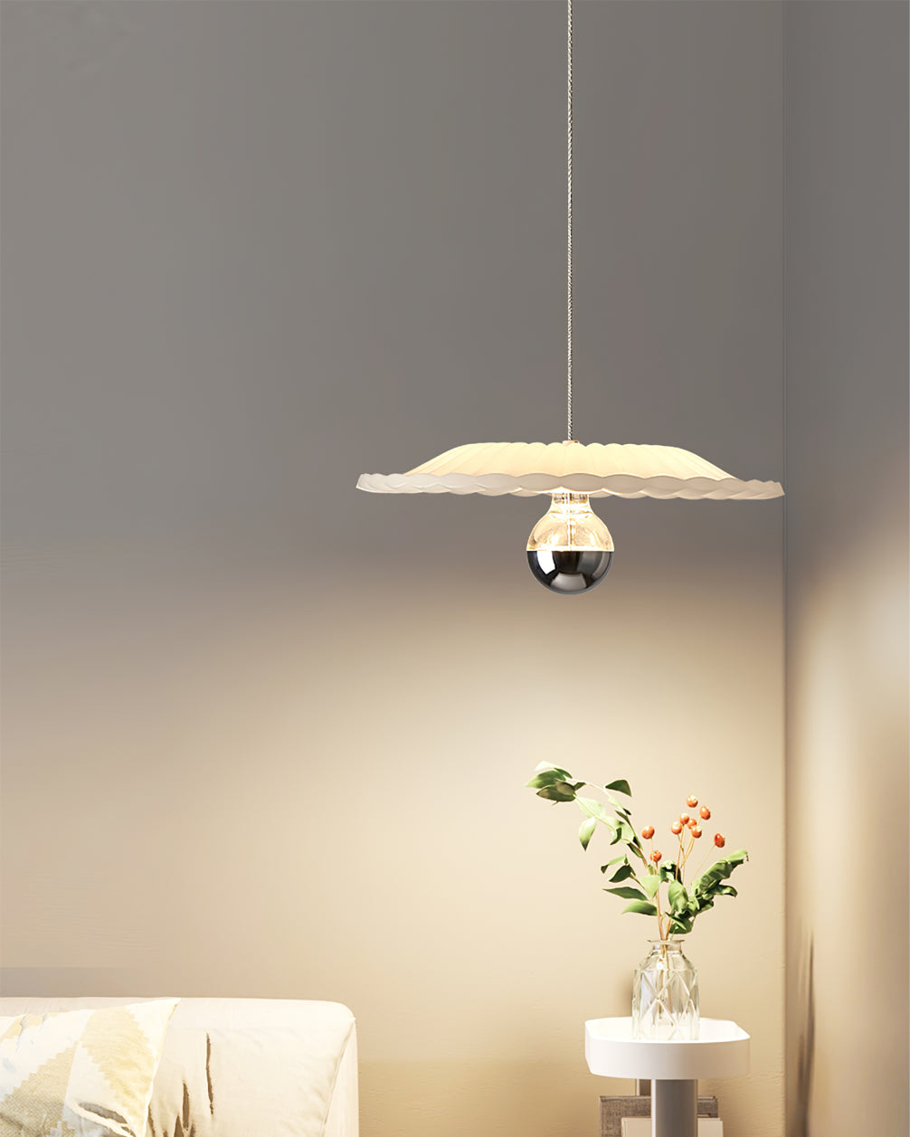 Pleated Pendant Lamp - Lumpaz