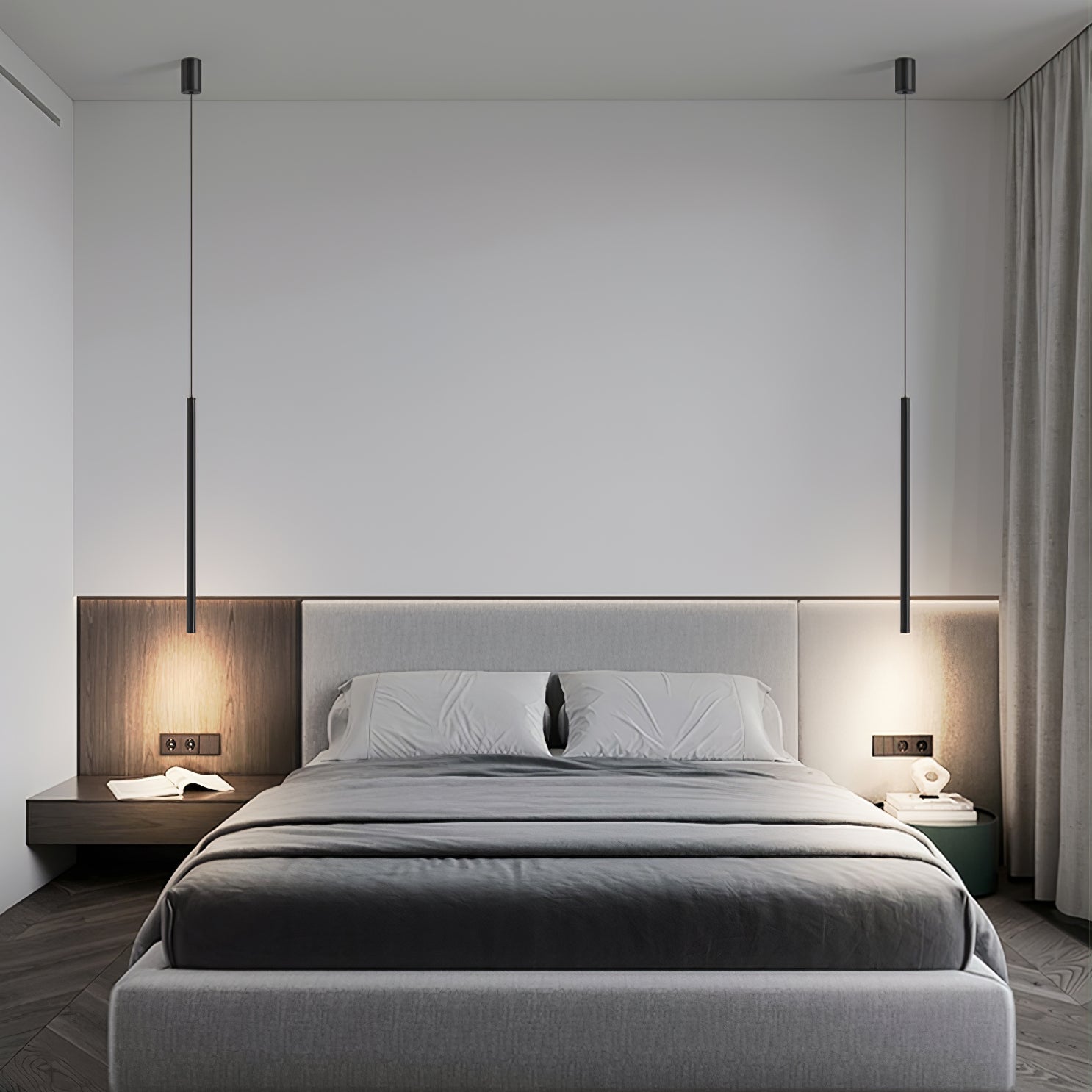 Long Linear Pendant Lamp - Lumpaz