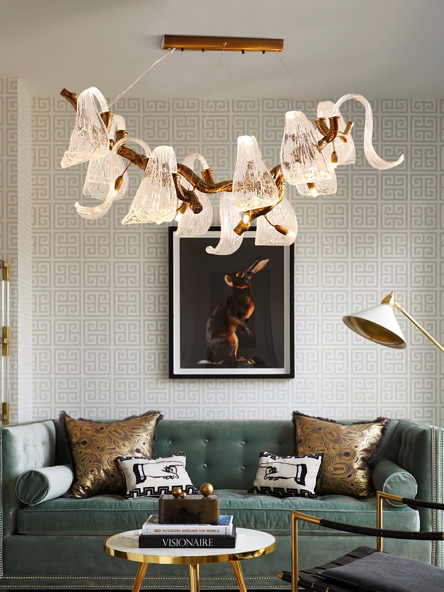 Icarus Wings Horizontal Chandelier - Lumpaz