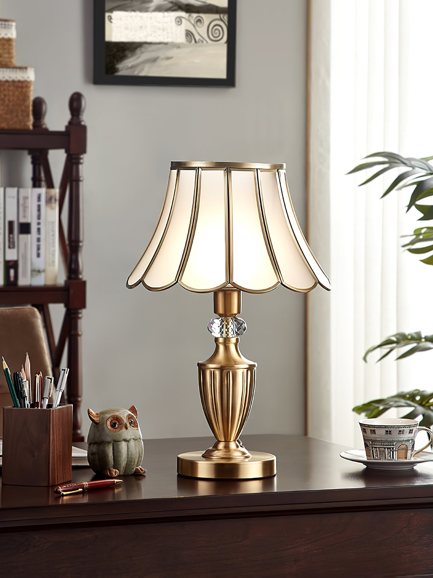 Kristall Brass Table Lamp - Lumpaz
