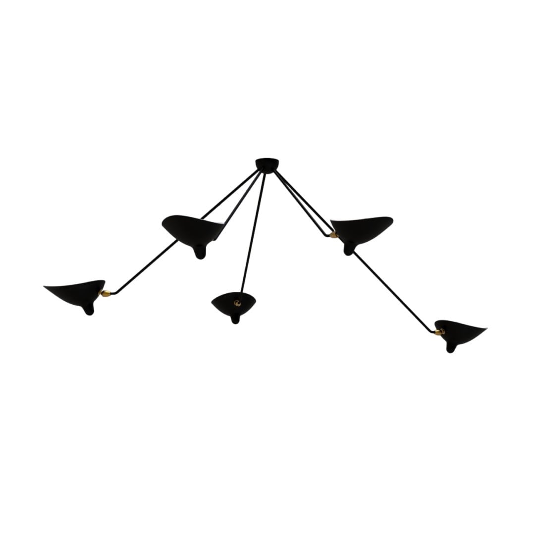 Serge Mouille Ceiling Lamp B - Lumpaz