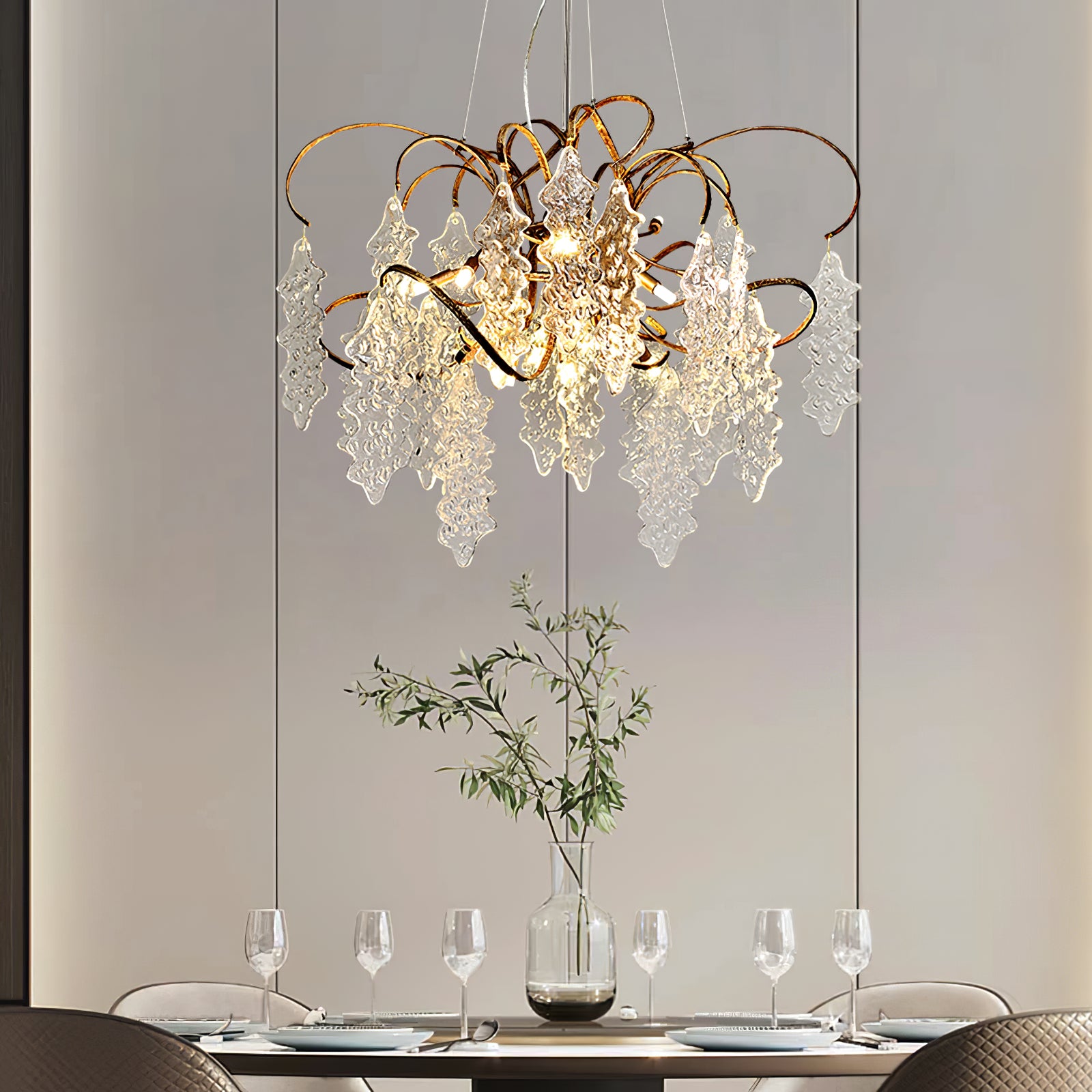 Niagara Round Chandelier - Lumpaz
