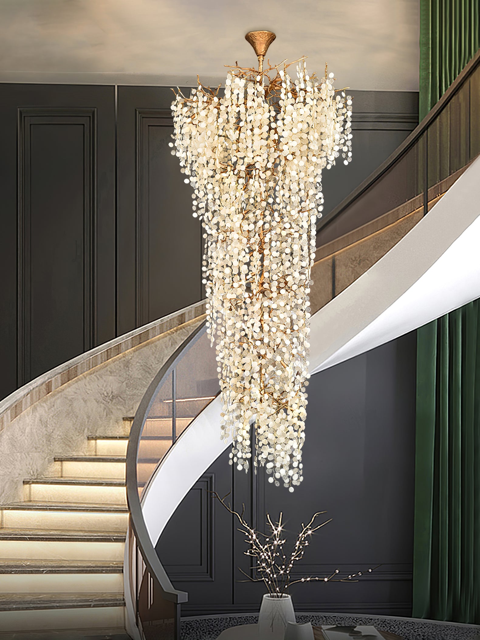 Shiro Noda Chandelier - Lumpaz