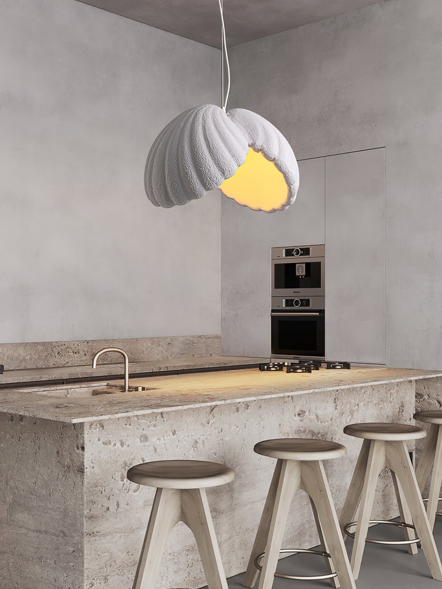 Wabi Sabi Resin Pendant Lamp - Lumpaz