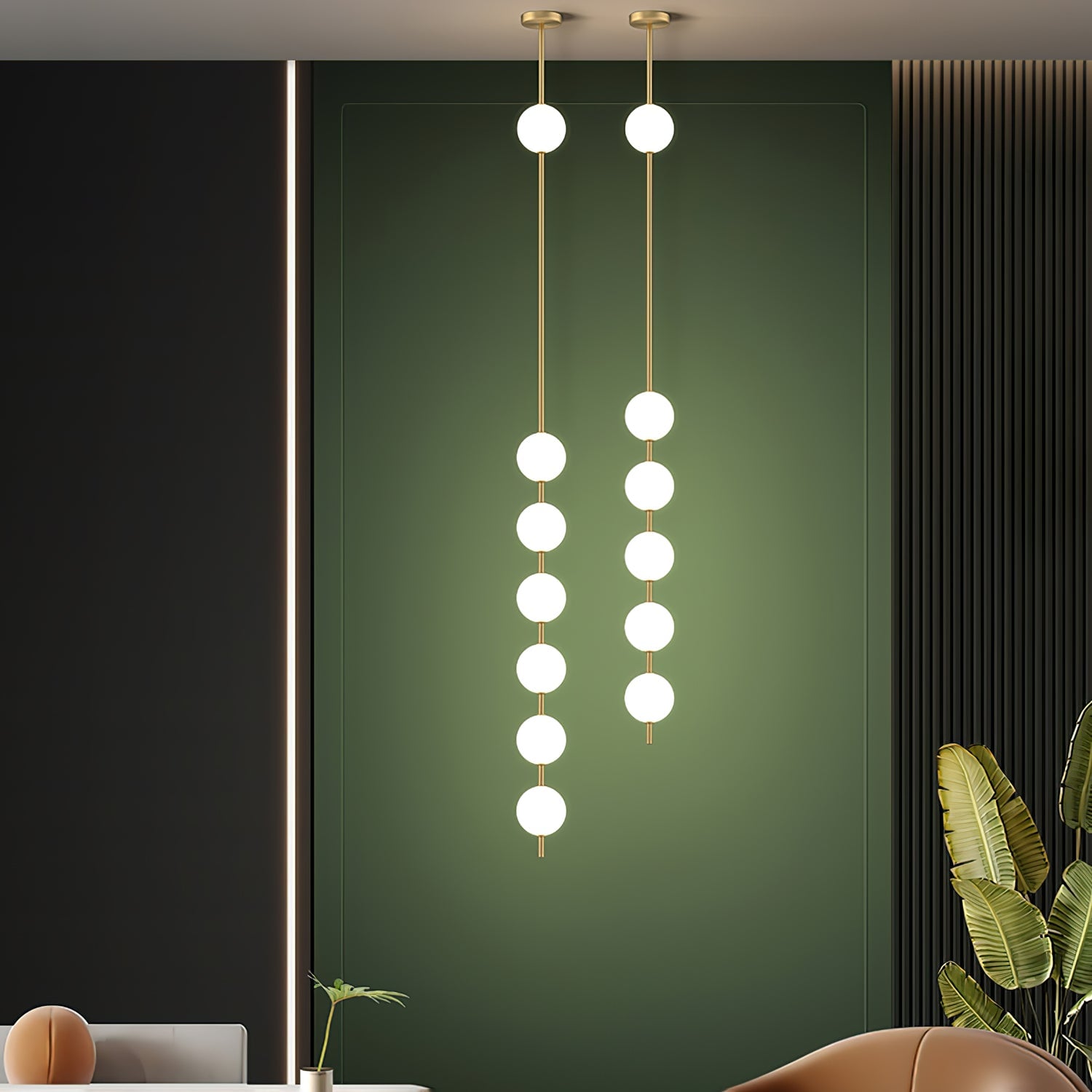 Vertical Balls Pendant Lamp - Lumpaz