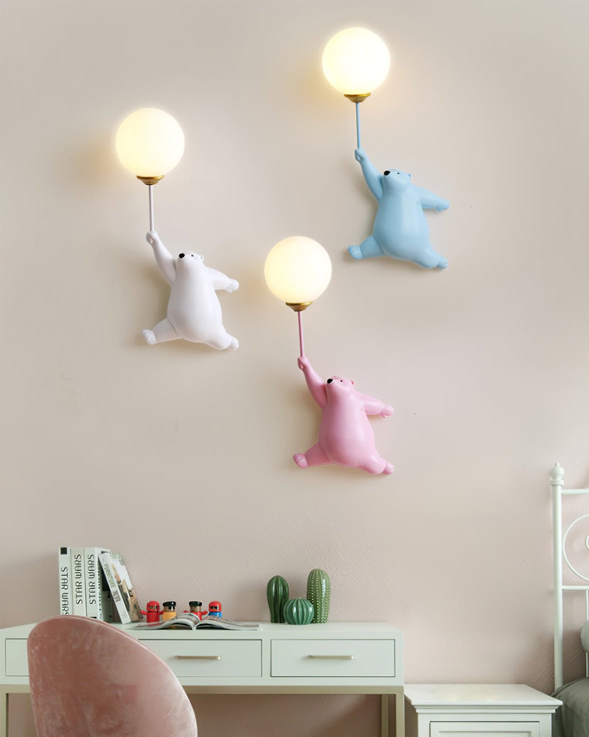 Bear Balloon Wall Lamp - Lumpaz