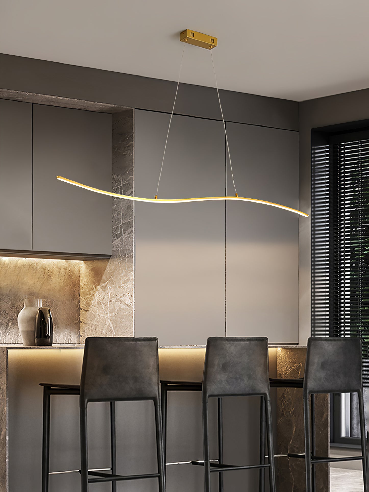 Wave Pendant Lamp - Lumpaz