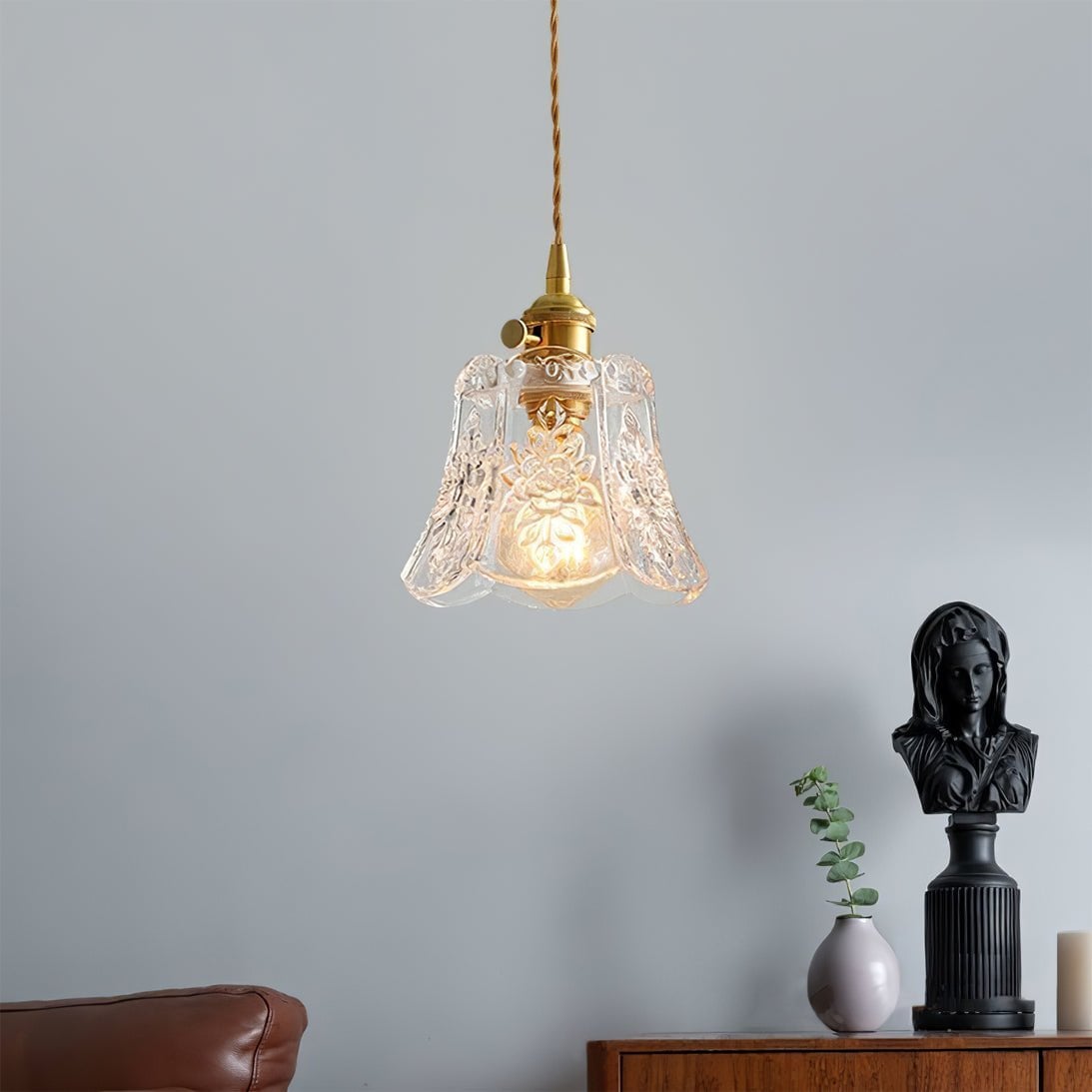 Flower Glass Pendant Lamp - Lumpaz