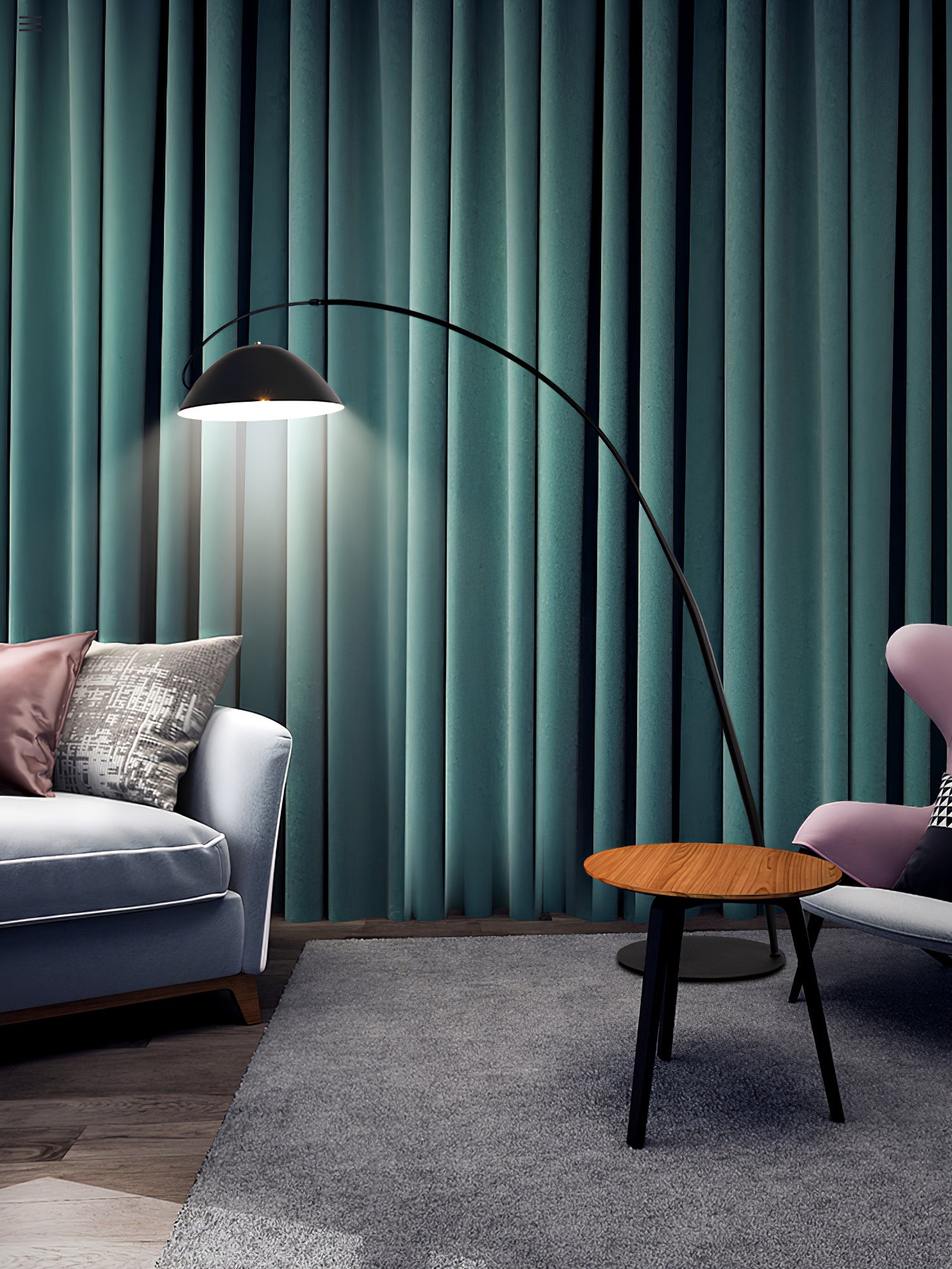 Pluma Floor Lamp - Lumpaz