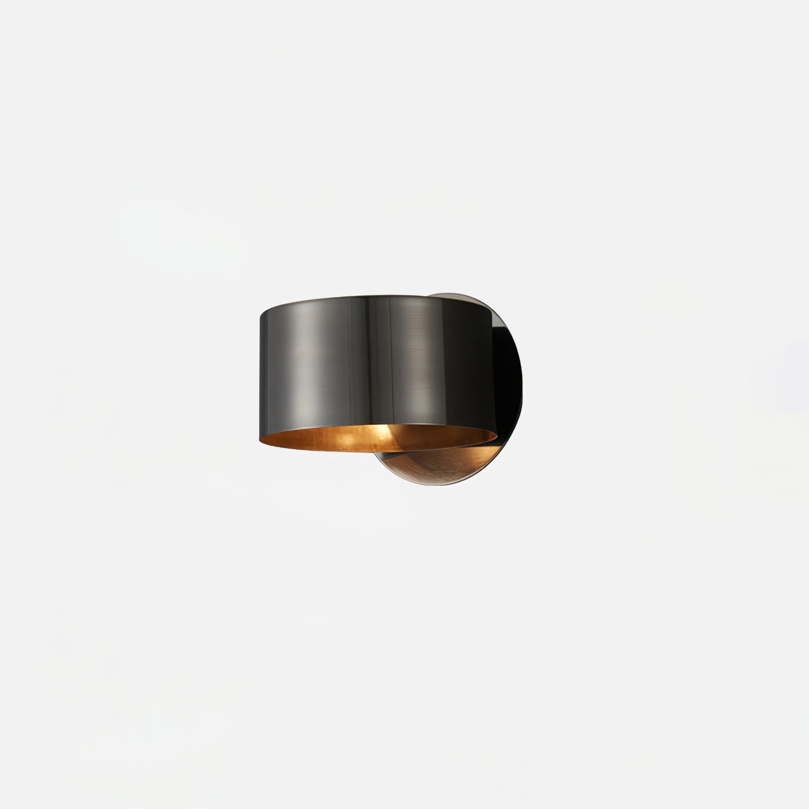 Brass Drum Wall Lamp - Lumpaz
