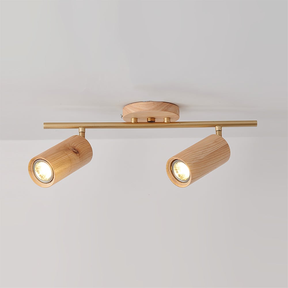 Shaker Wood Long Spotlight - Lumpaz