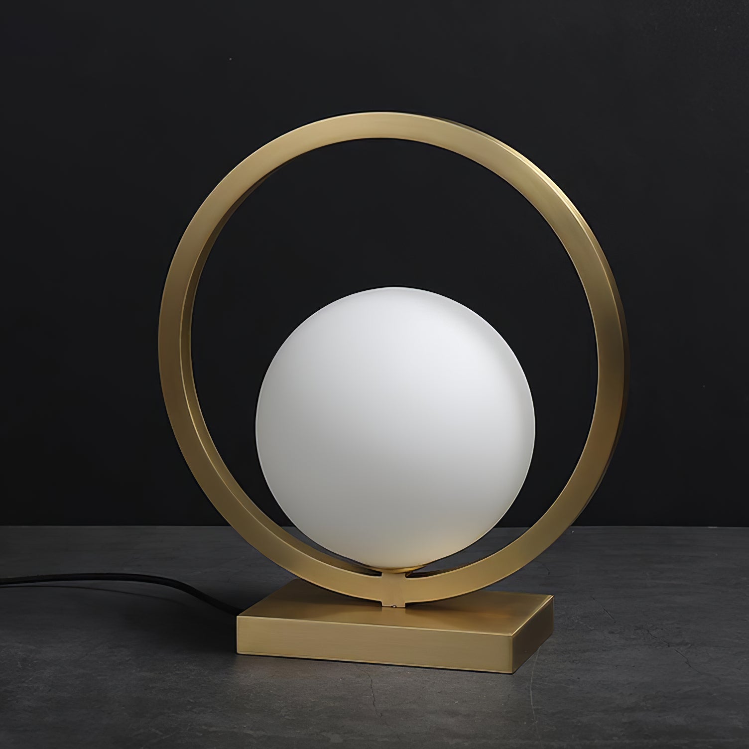 Lunar Brass Table Lamp - Lumpaz