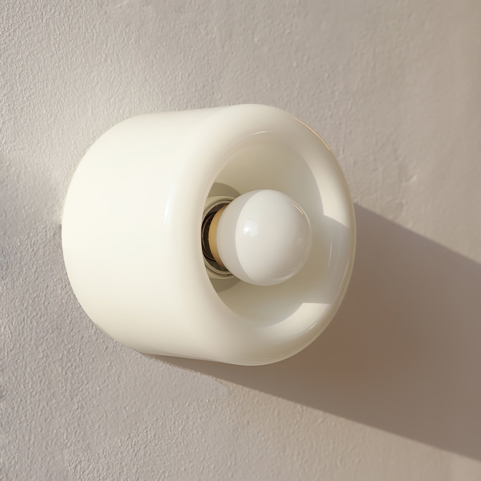 Round Glass Wall Lamp - Lumpaz