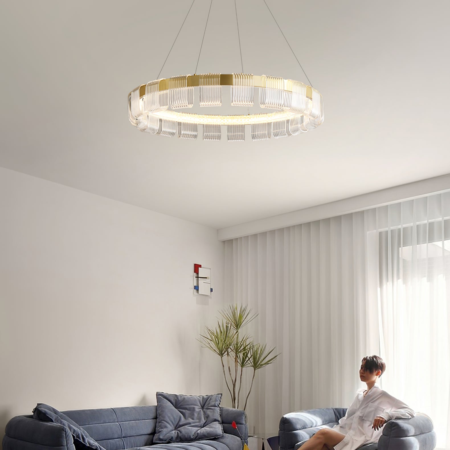 Saturno LED Chandelier - Lumpaz