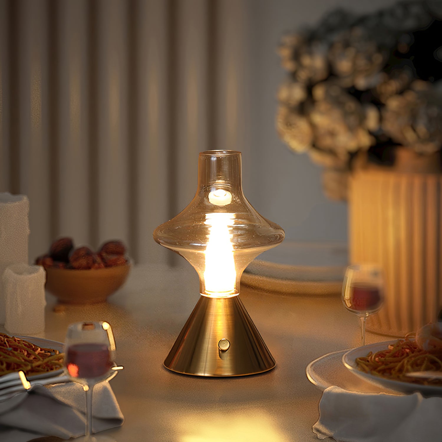 Theater Built-in Battery Table Lamp - Lumpaz