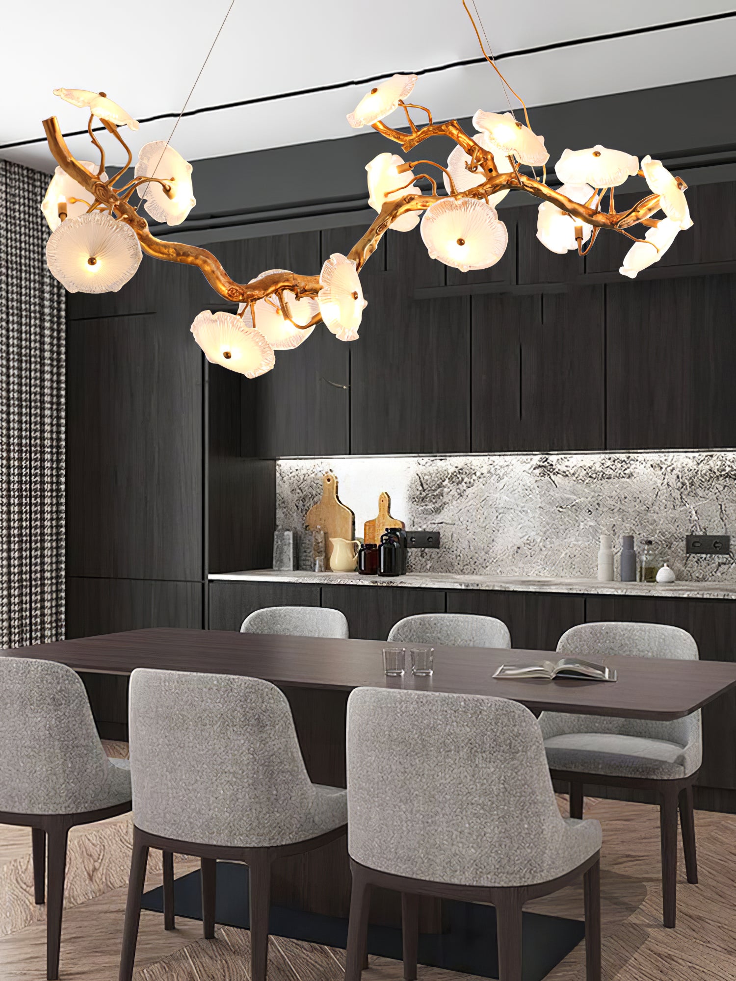 Nenufar Blooming Chandelier - Lumpaz