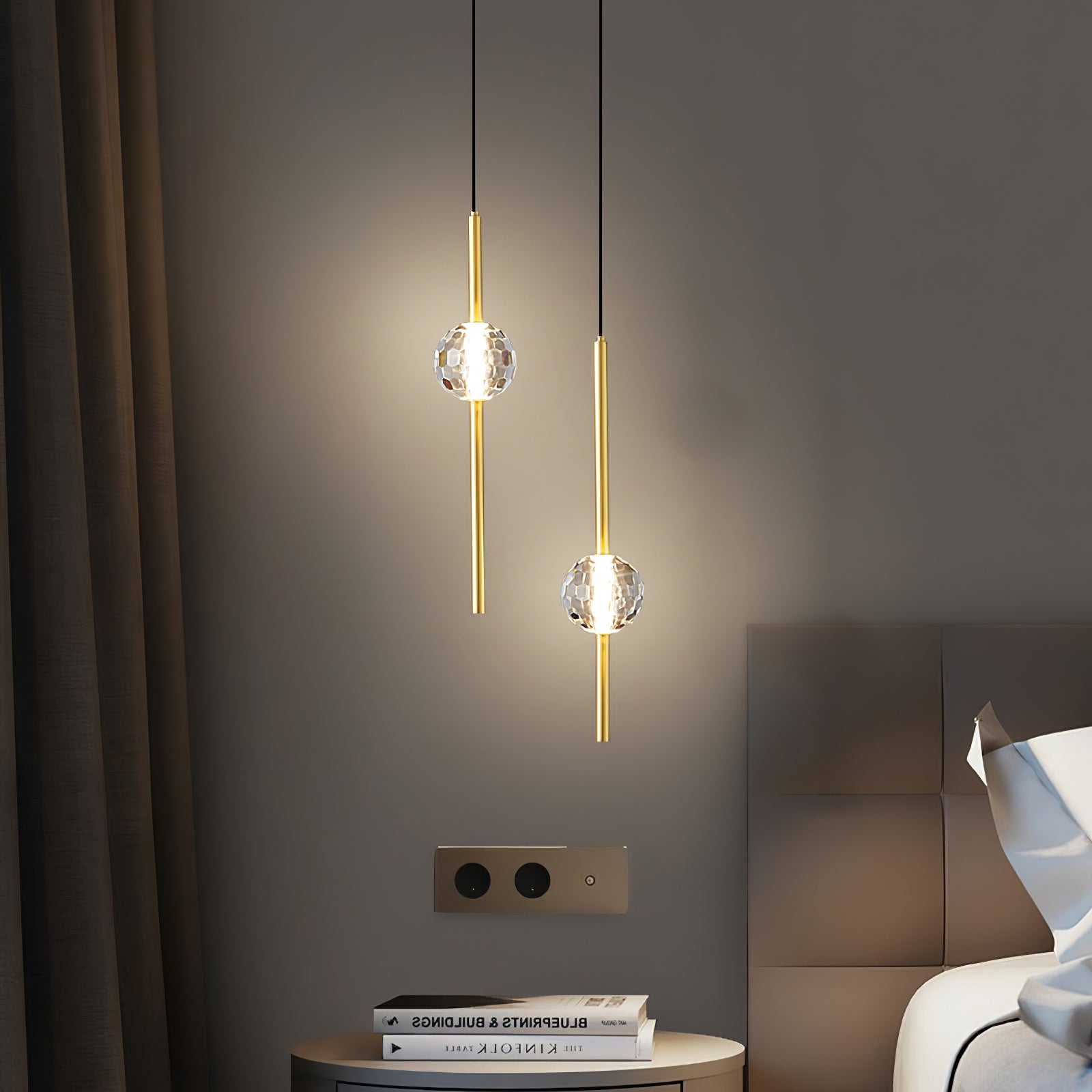Ari Crystal Pendant Lamp - Lumpaz